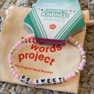 Crayola x Little Words Project Bracelet